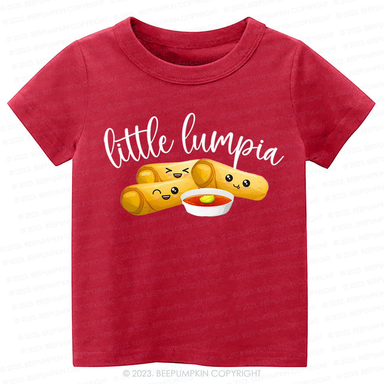 Little Lumpia Burrito Kids Shirt