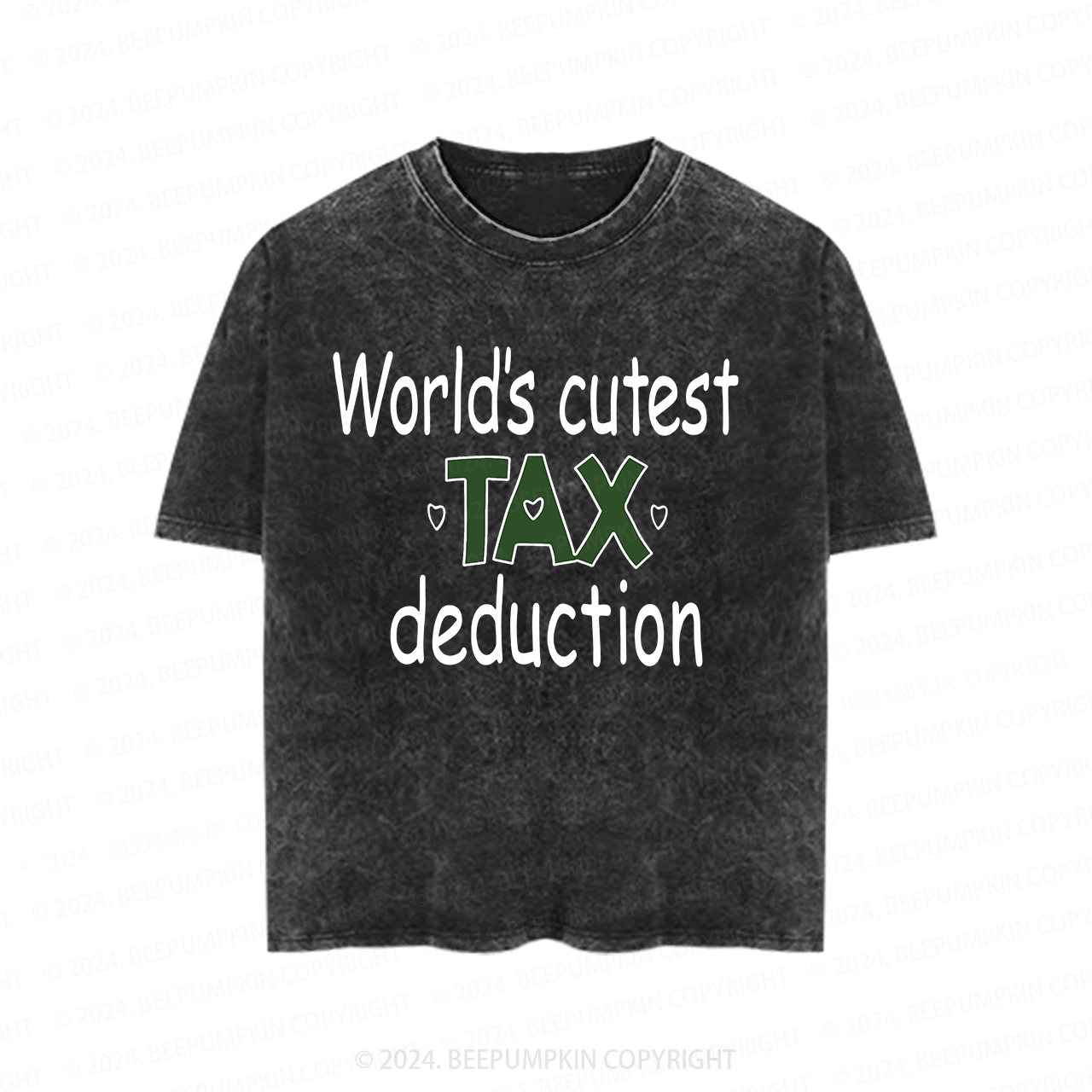 World's Cutest Tax Deduction Toddler&Kids Washed Tees    