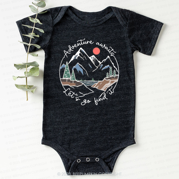 Adventure Awaits Let's Go Find It Bodysuit For Baby