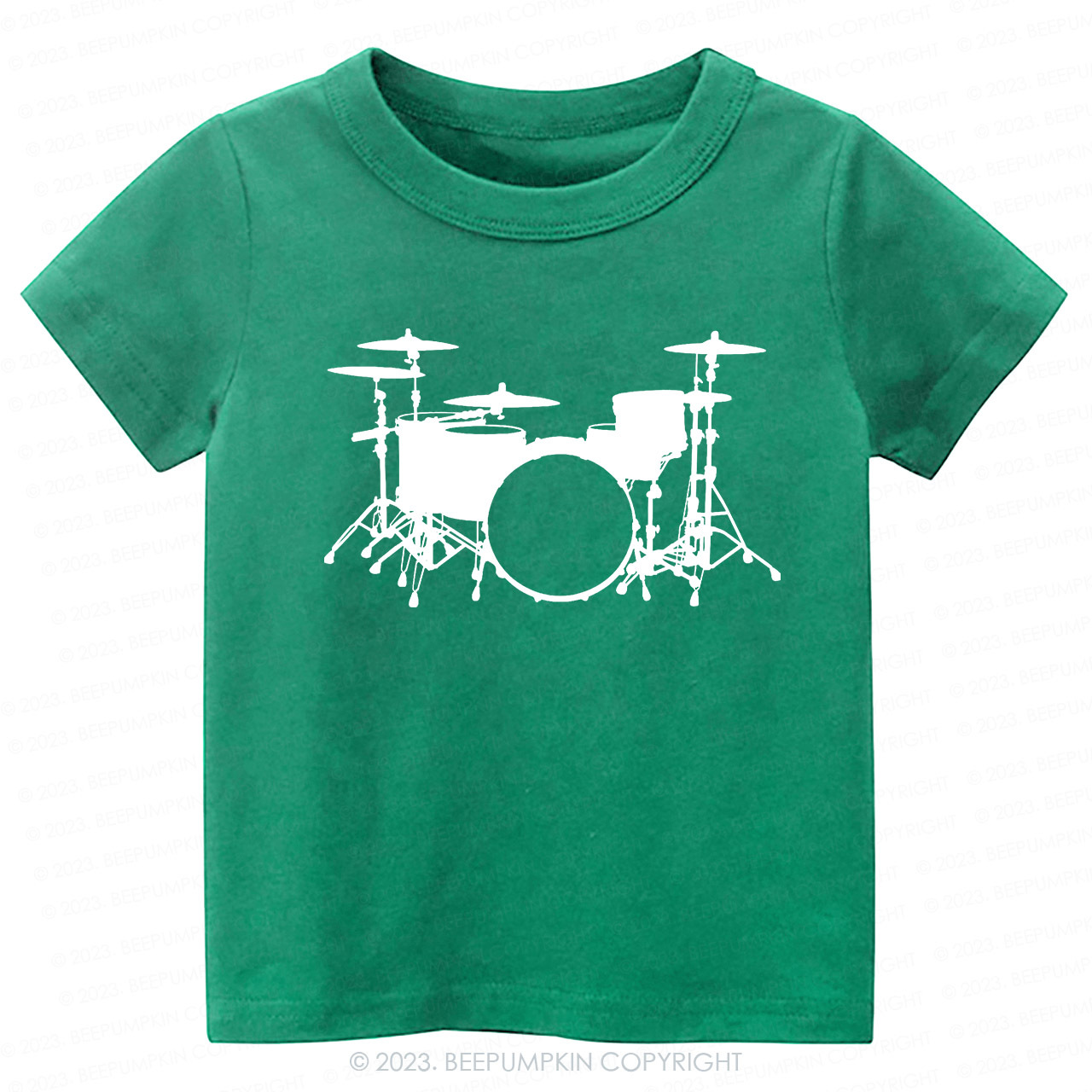 Drumset Music Kids Shirt