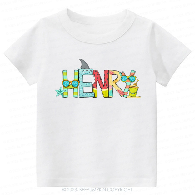 Personalized Summer Kids Shirt