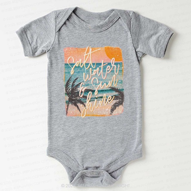Salt Water And Sun-Kissed Bodysuit For Baby