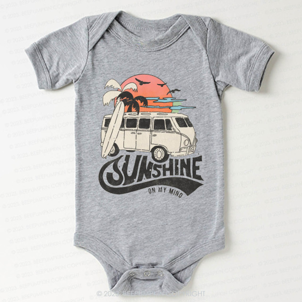 Sunshine On My Mind Bodysuit For Baby