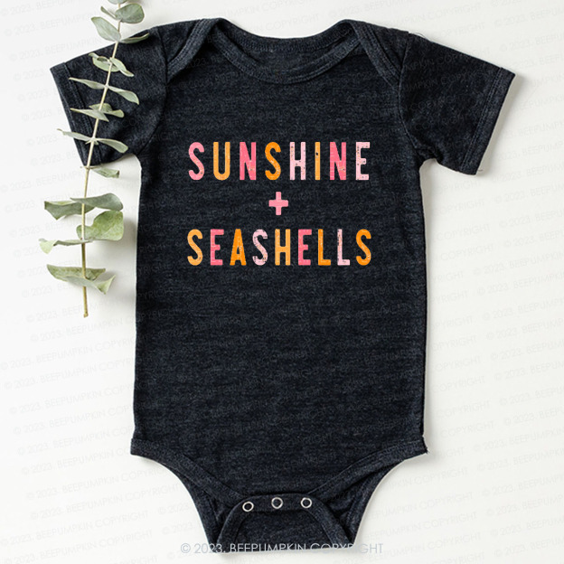 Sunshine And Seashells Bodysuit For Baby