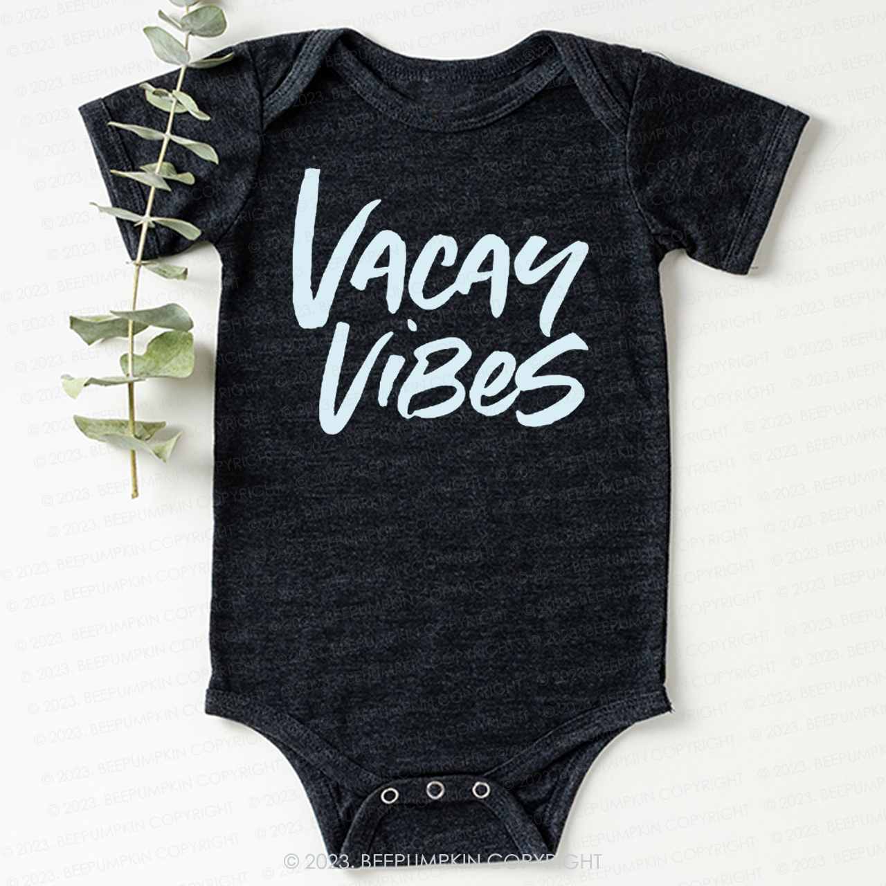 Vacay Vibes Neon Bodysuit For Baby