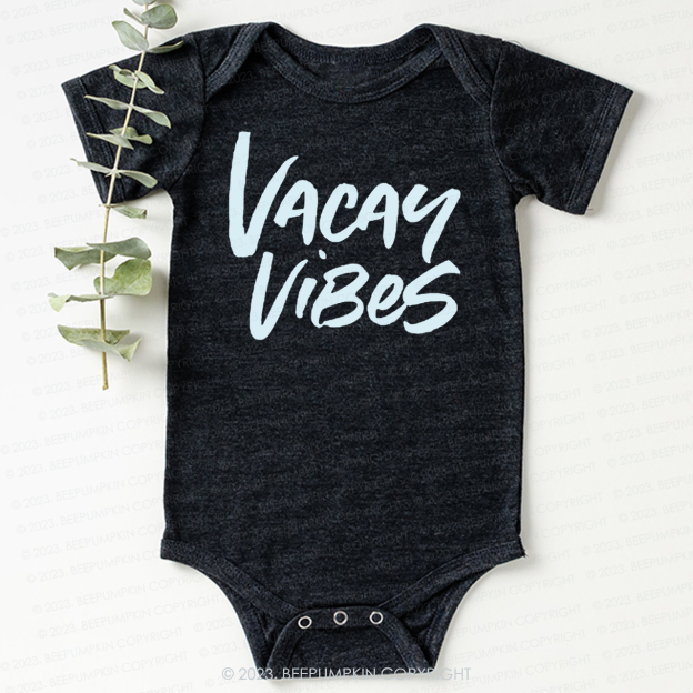 Vacay Vibes Neon Bodysuit For Baby