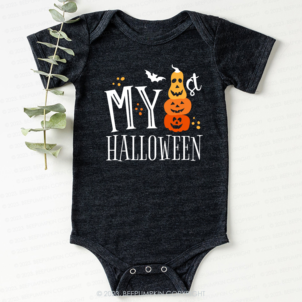 My First Halloween Bodysuit For Baby