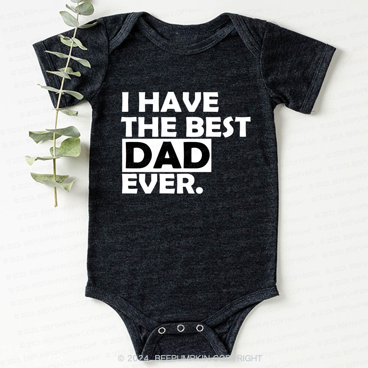 Best Dad Ever First Dad And Me Bodysuit For Baby 
