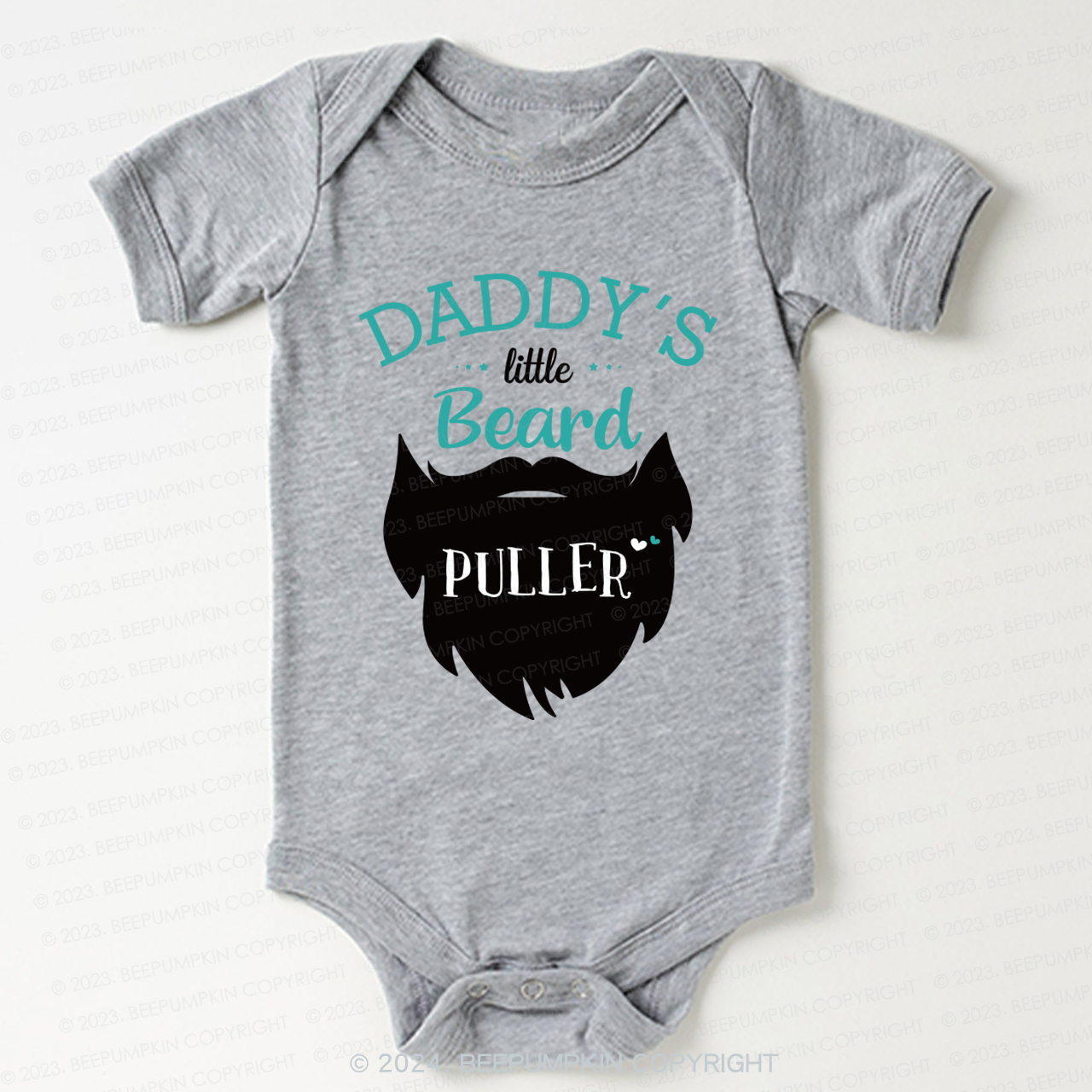Personalized Beard Bodysuit For Baby 