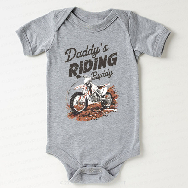 Retro Dirt Bike Bodysuit For Baby 7