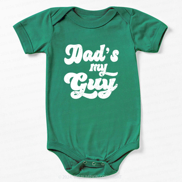 Daddy's My Guy Retro Bodysuit For Baby 