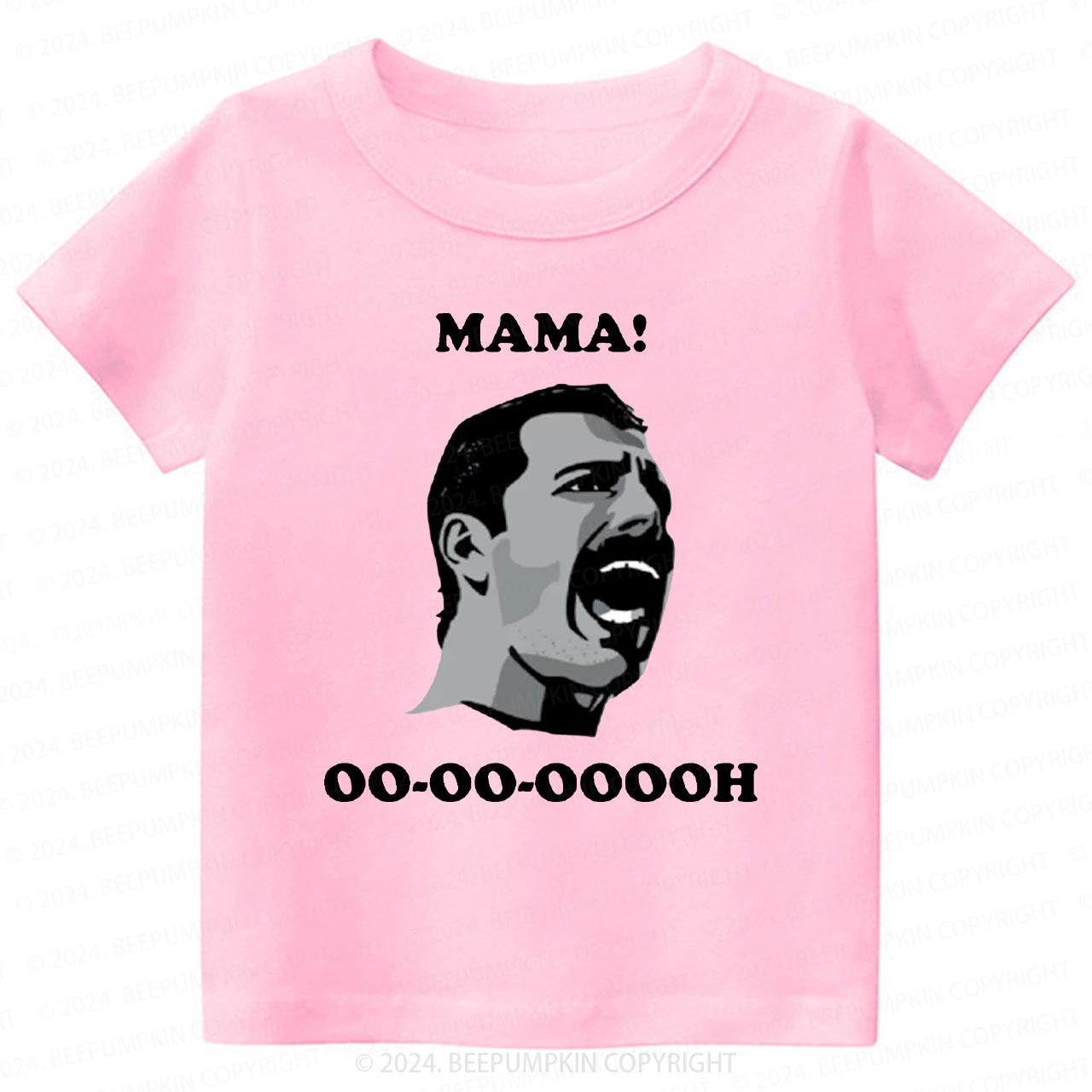 Bohemian Funny Man Toddler&Kids Tees 