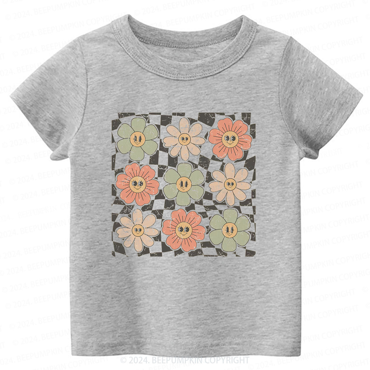 Retro Natural Toddler&Kids Tees 