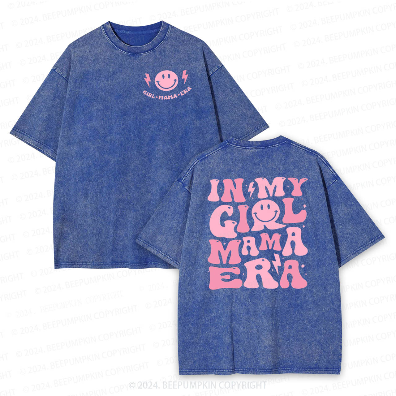 In My Girl Mama Era Mama Washed T-Shirts 