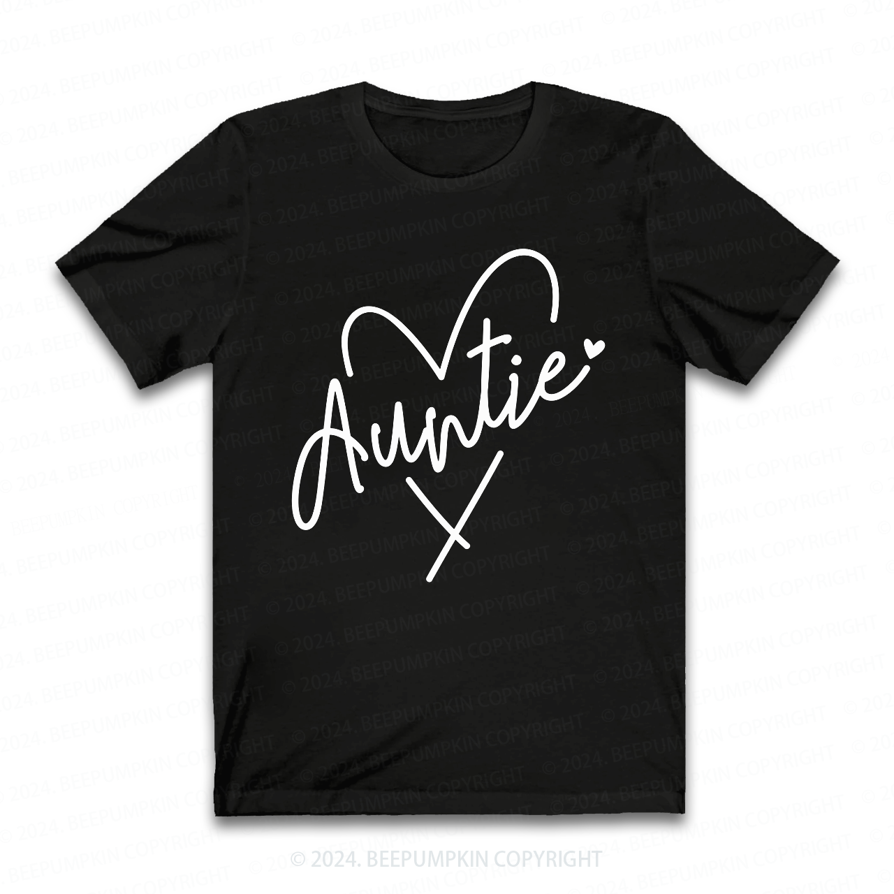 Auntie Heart Auntie Shirt