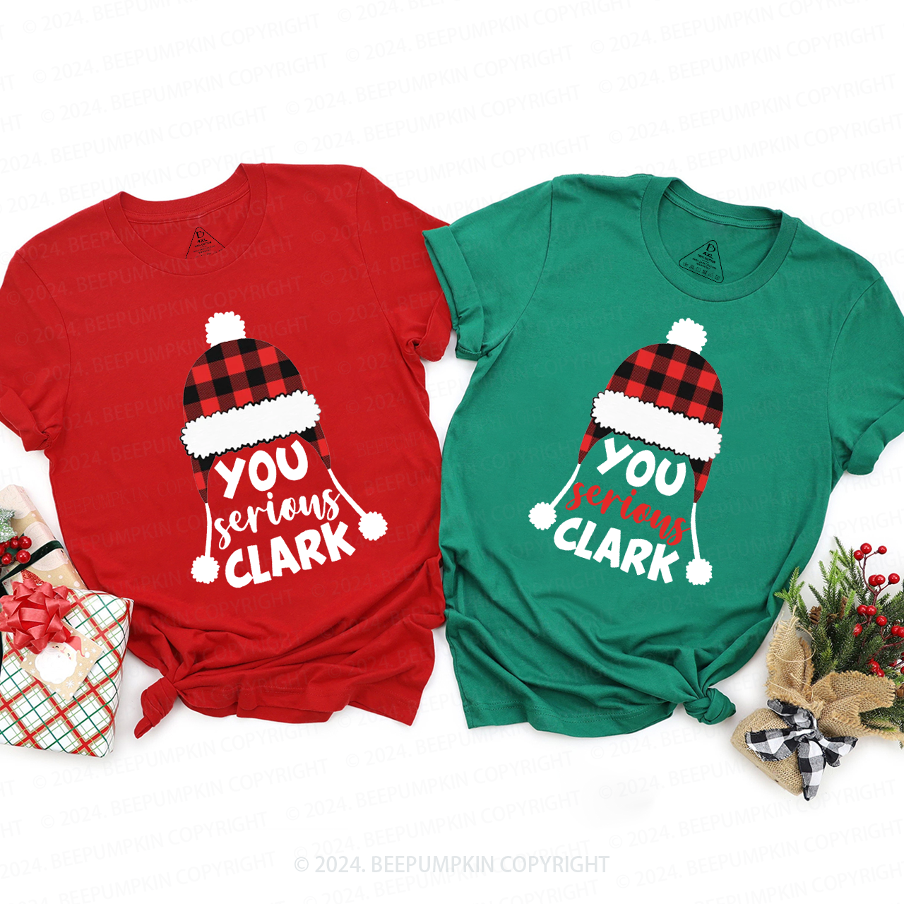 You Serious Clark Christmas Family Matching T-Shirts