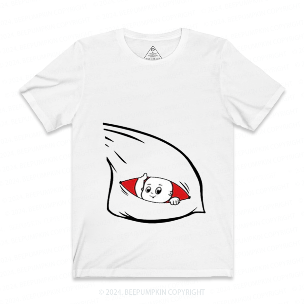 Santa Baby Couple Christmas Pregnancy T-Shirts Beepumpkin