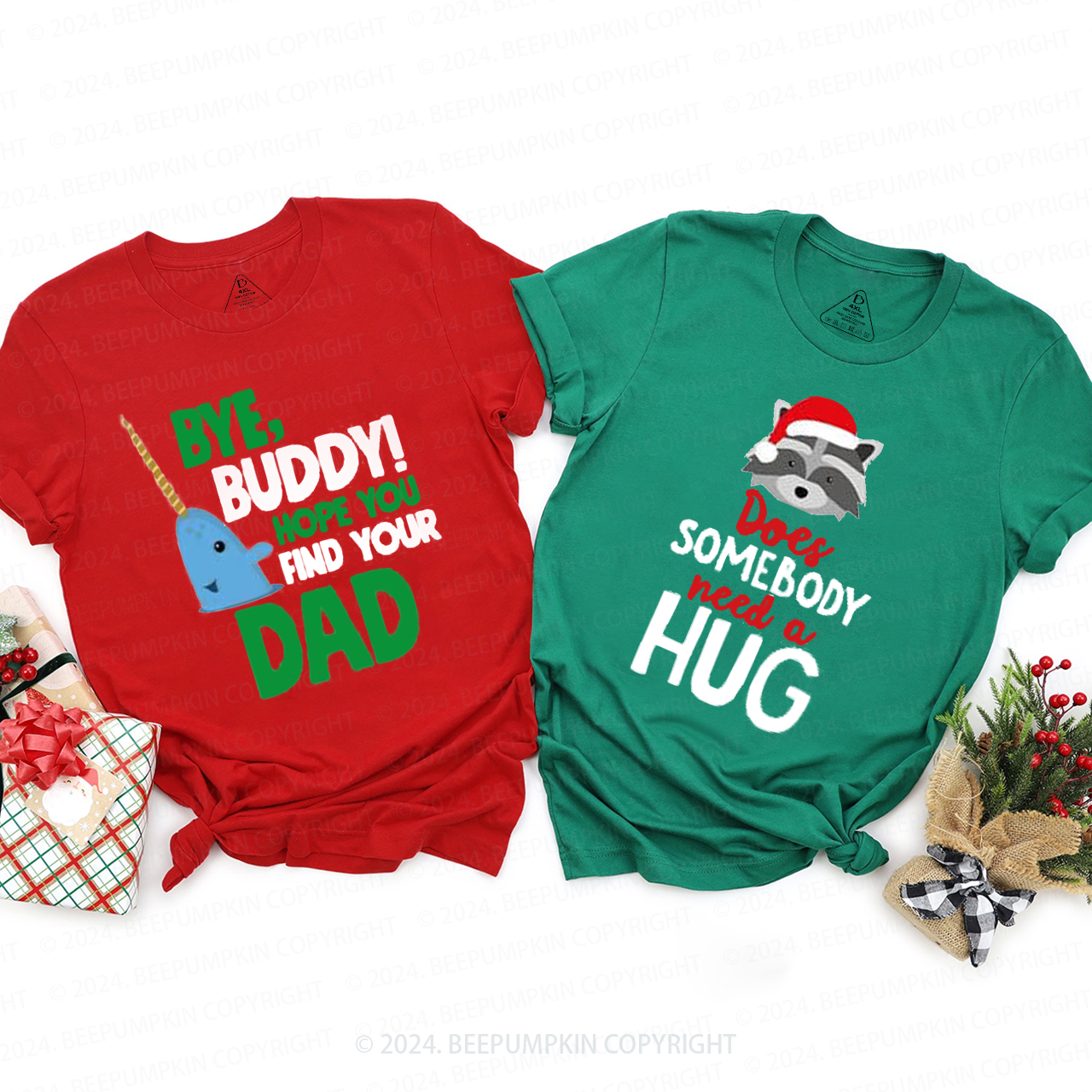 Elf Movie Quote Family Matching T-Shirts Beepumpkin