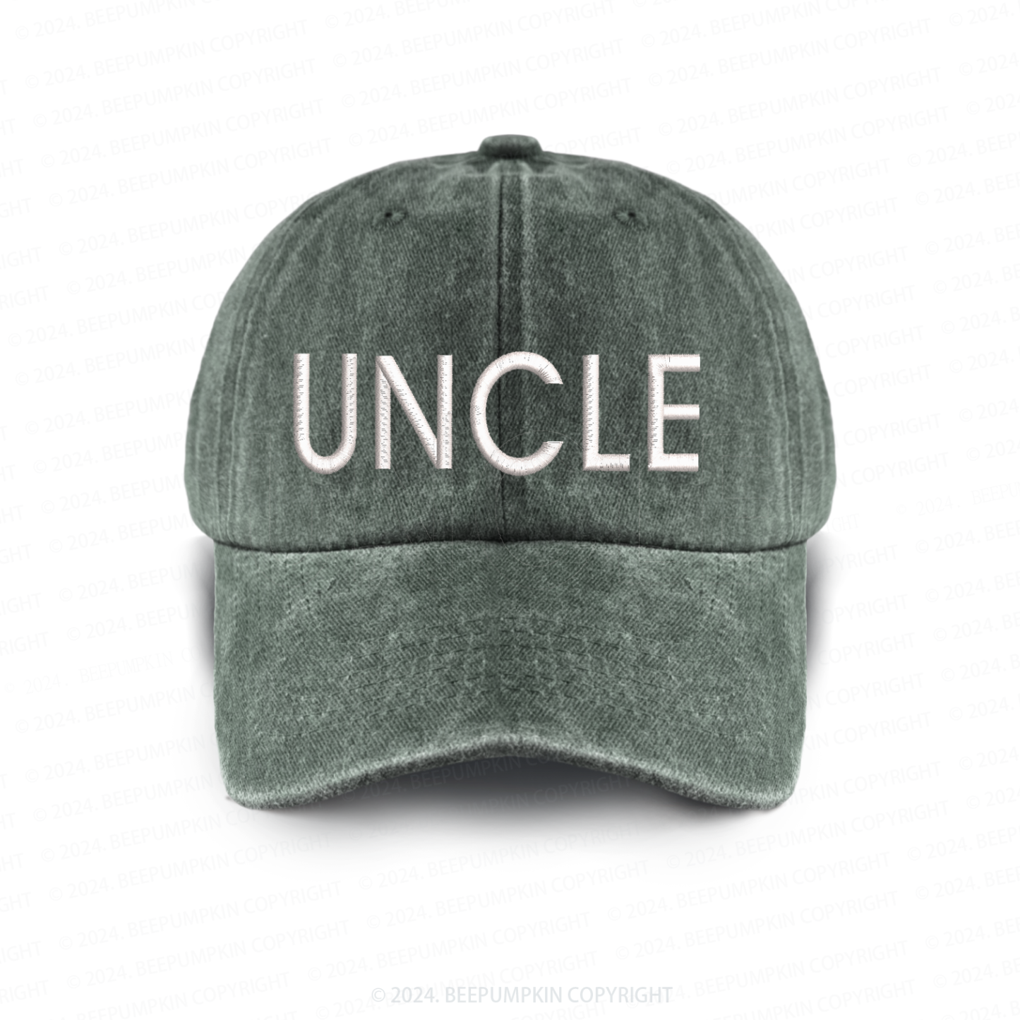 Vintage Washed UNCLE Embroidered Baseball Cap