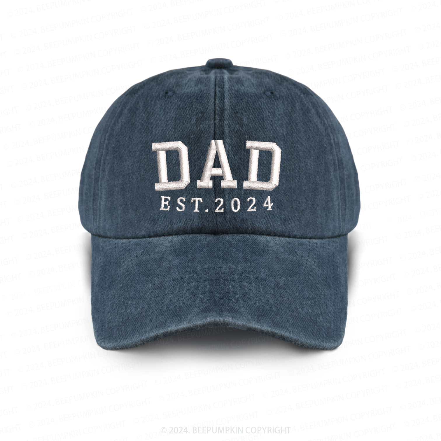Personalized Date Embroidered Vintage Aldult Baseball Hat