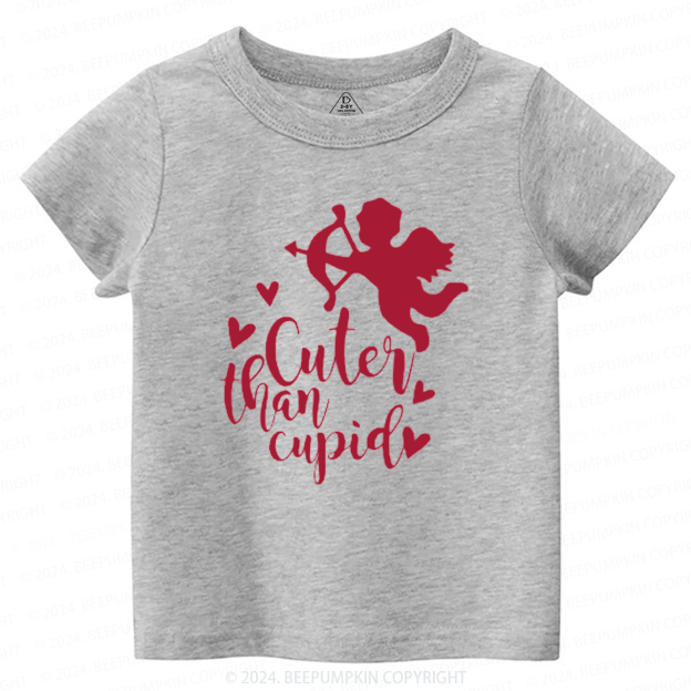 Cuter Than Cupid Valentine Kids Shirt
