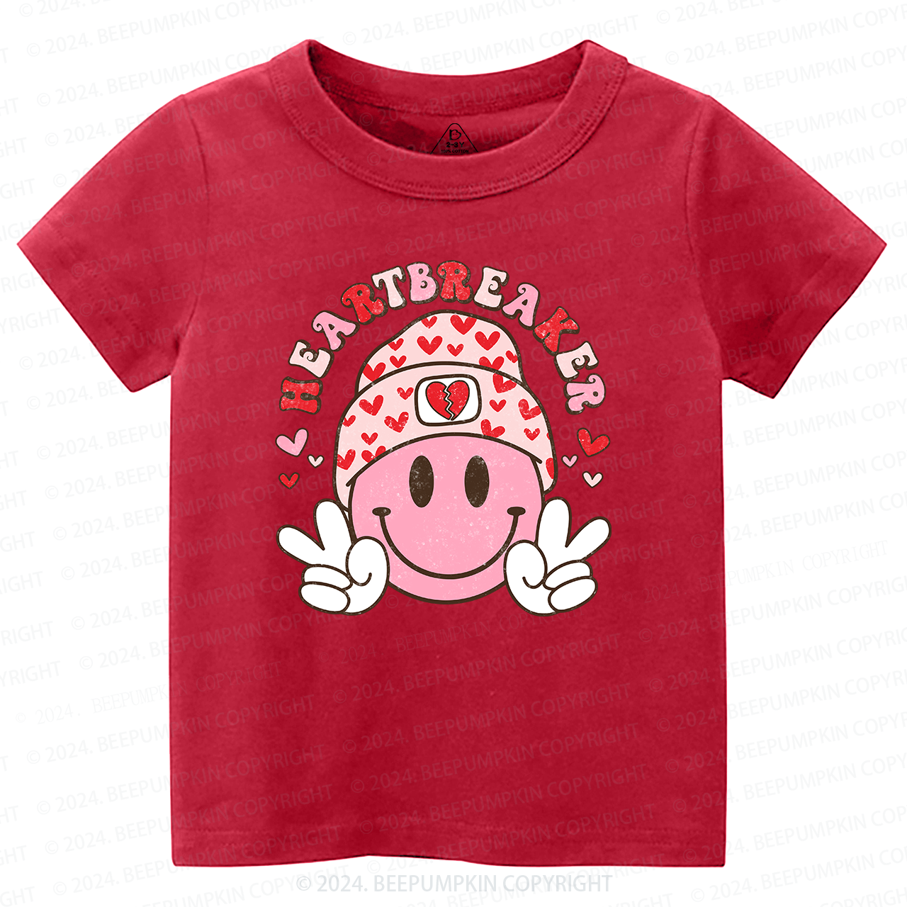 Heartbreaker Valentine Kids Shirt
