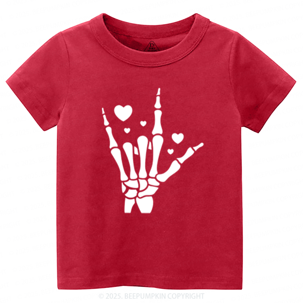 Funny Valentines Day Toddler&Kids Tees Beepumpkin