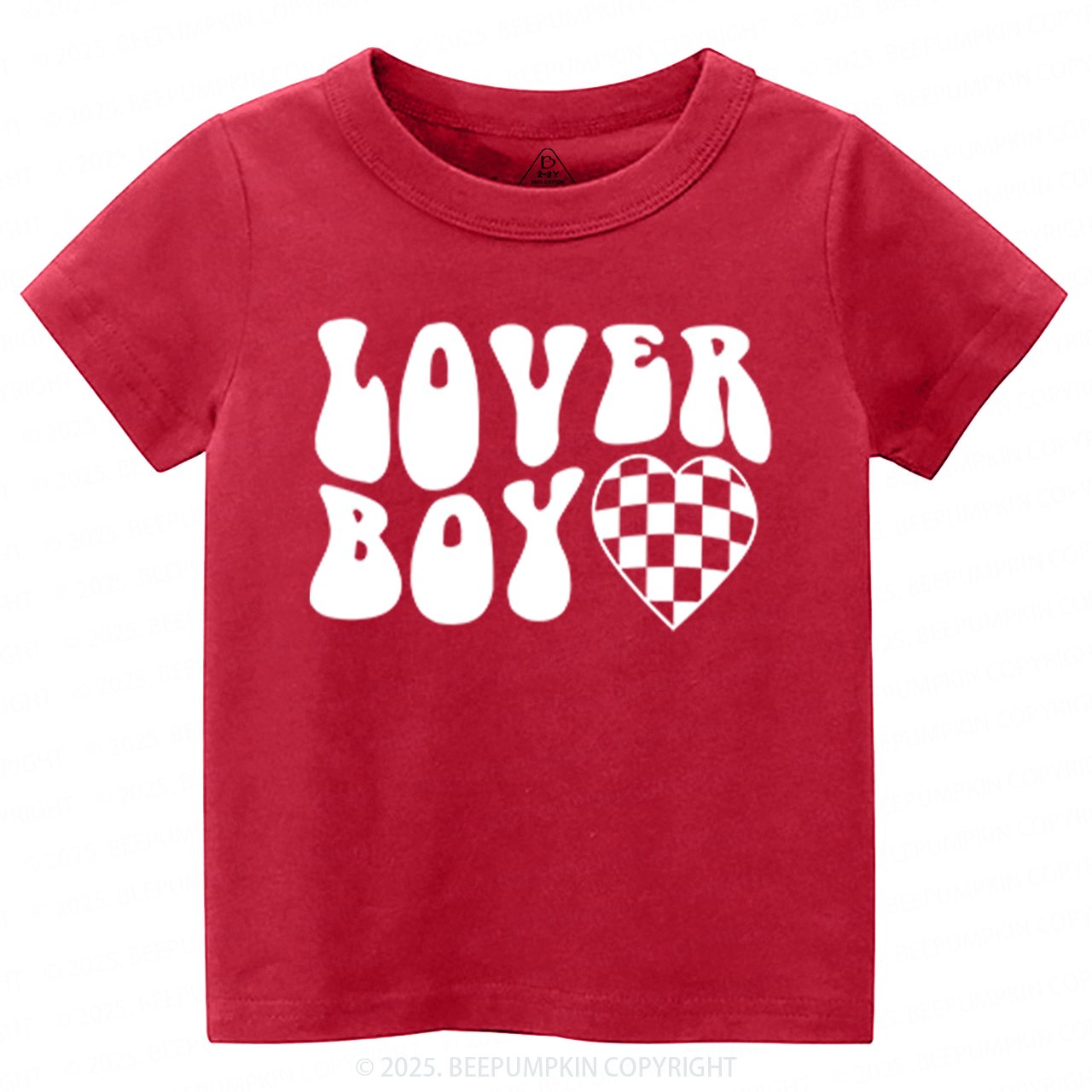 Lover Boy Valentine's Day Toddler&Kid's Tees Beepumpkin