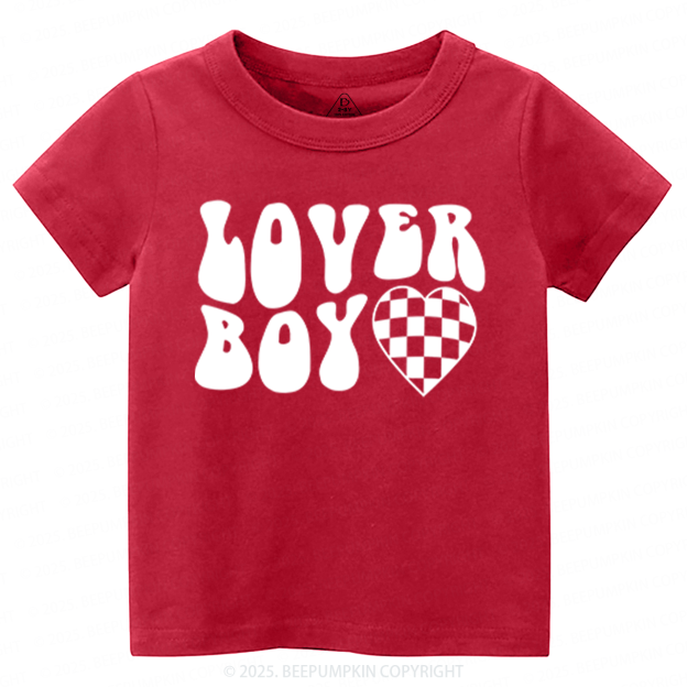 Lover Boy Valentine's Day Toddler&Kid's Tees Beepumpkin