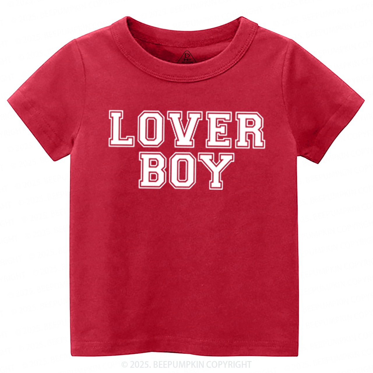 Lover Boy Valentine's Day Toddler&Kid's Tees Beepumpkin