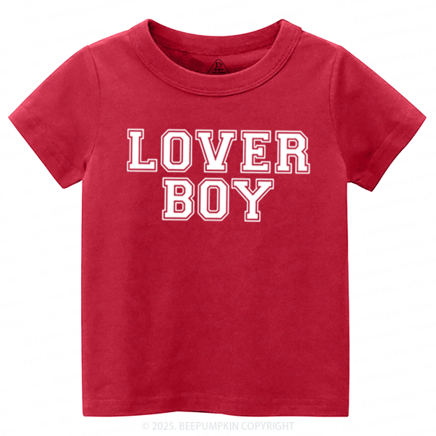 Lover Boy Valentine's Day Toddler&Kid's Tees Beepumpkin