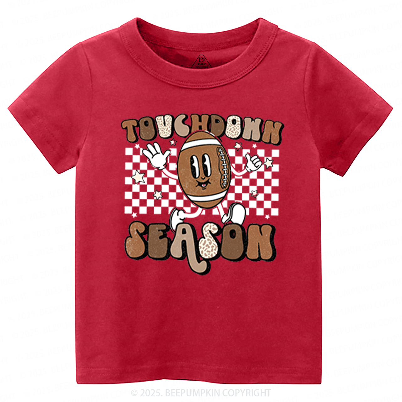 Touchdown Season Toddler&Kid's Tees Beepumpkin