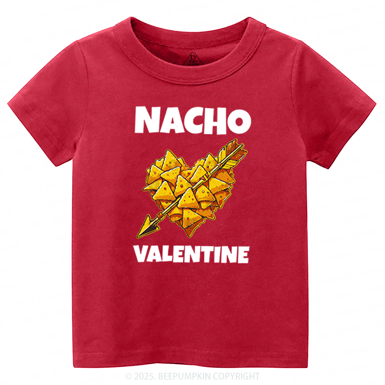 Nacho Valentine Toddler&Kid's Tees Beepumpkin