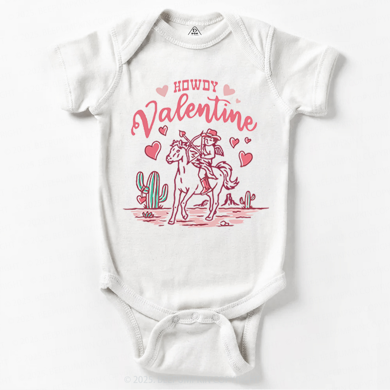 Howdy Valentine Bodysuit Beepumpkin