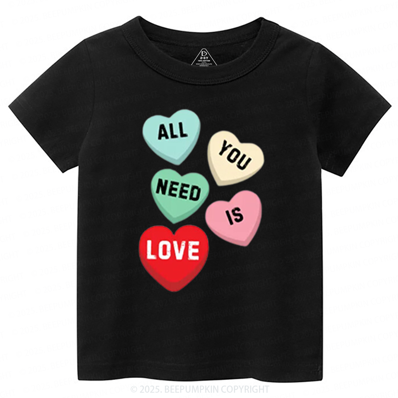 All You Need Is Love Toddler&Kid's Tees Beepumpkin