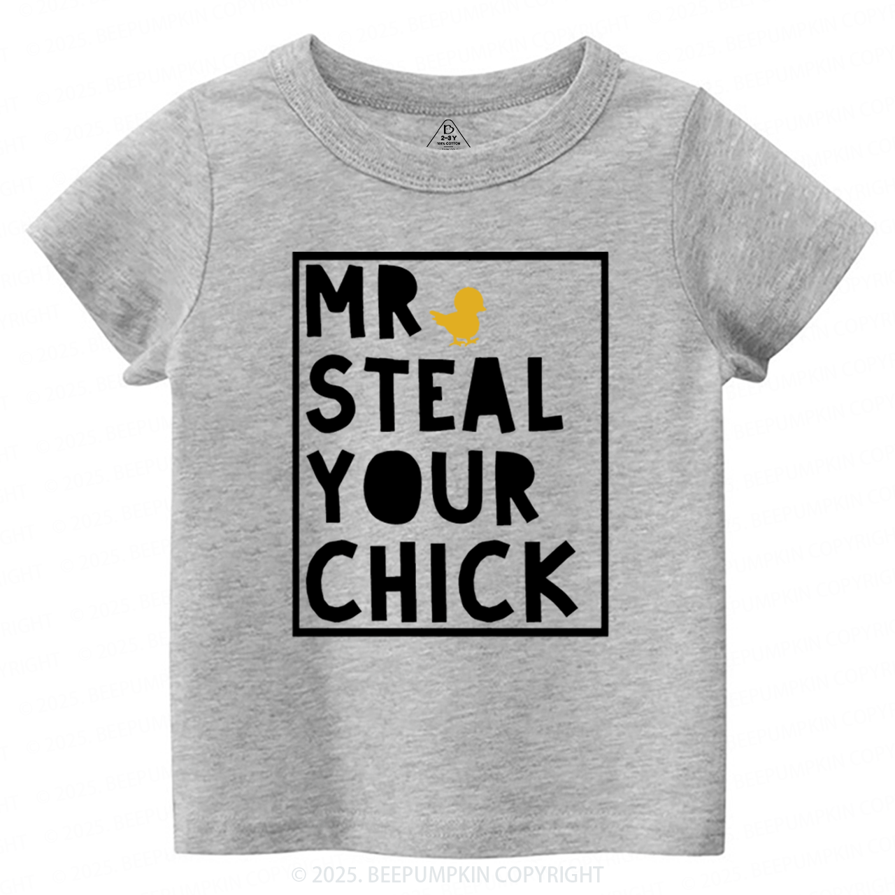 Mr Steal Your Chick Easter Toddler&Kid's Tees Beepumpkin