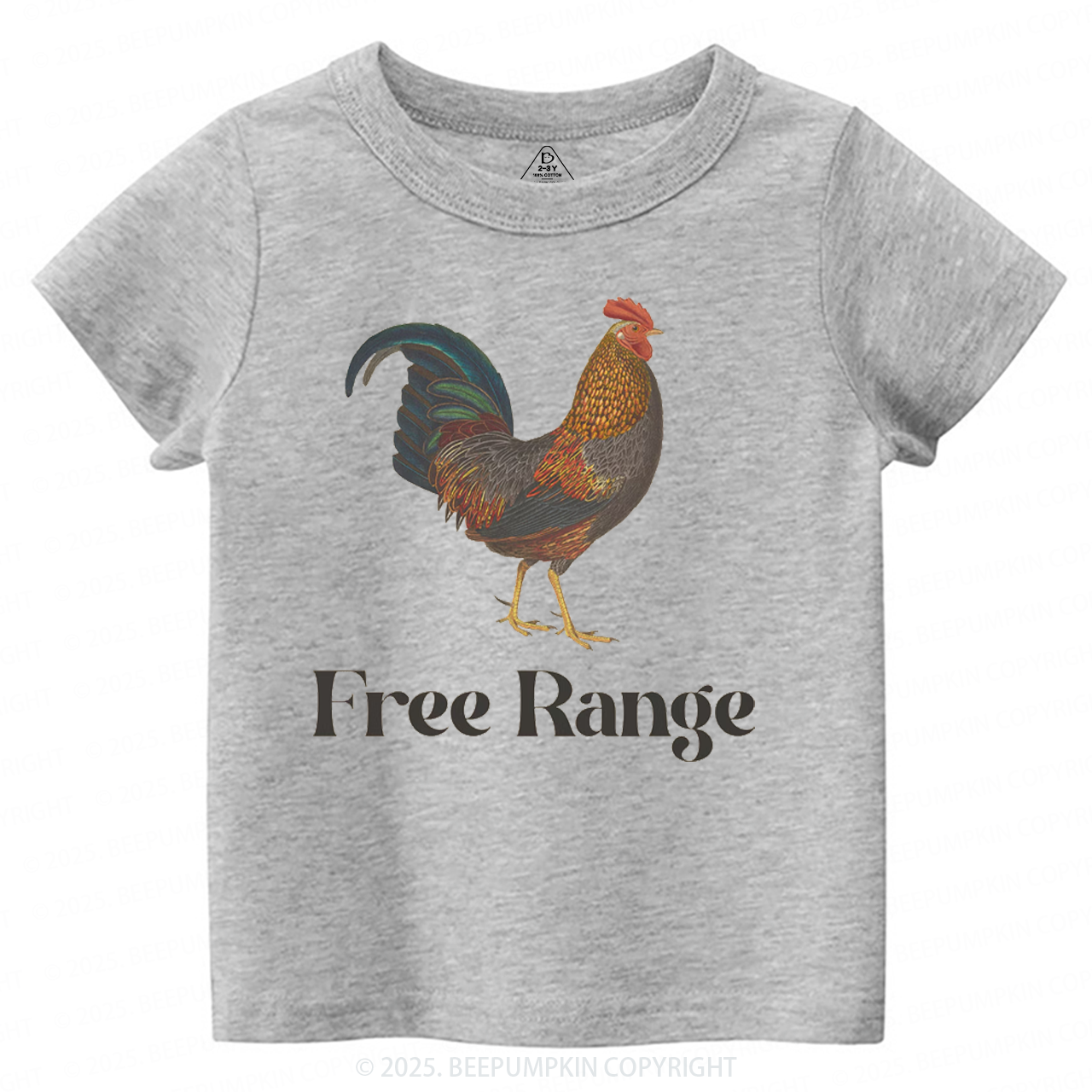 Free Range Chicken Toddler&Kid's Tees Beepumpkin