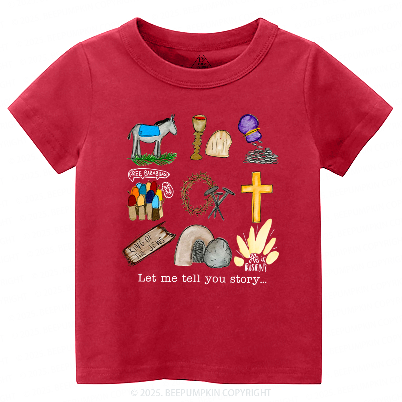 Let Me Tell You A Story Toddler&Kid's Tees Beepumpkin
