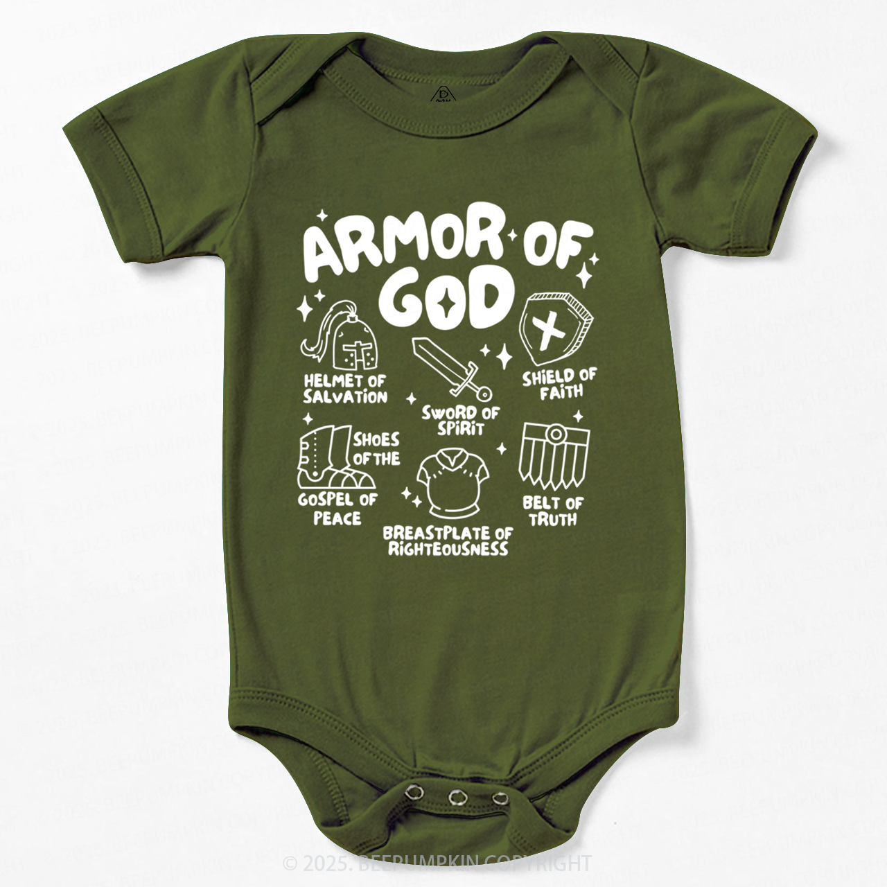 Armor of God Bodysuit Beepumpkin