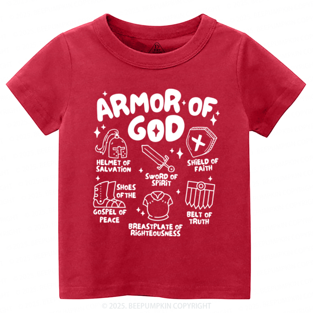 Armor of God Toddler&Kid's Tees Beepumpkin