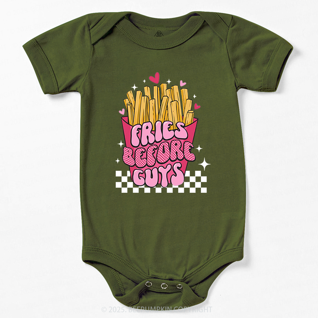 Fries Before Guys Bodysuit Beepumpkin