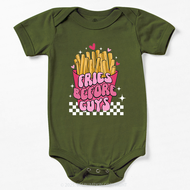 Fries Before Guys Bodysuit Beepumpkin