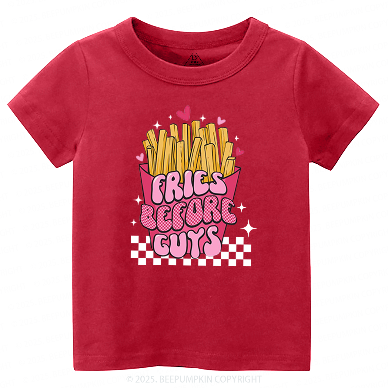Fries Before Guys Toddler&Kid's Tees Beepumpkin