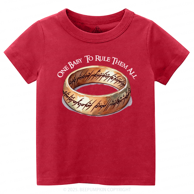 One Baby To Rule Them All Toddler&Kid's Tees Beepumpkin