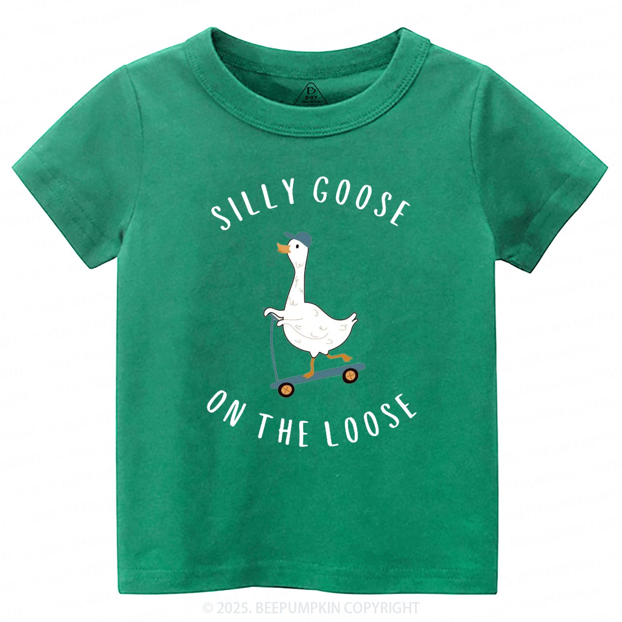 Silly Goose On The Loose Toddler&Kid's Tees Beepumpkin 3