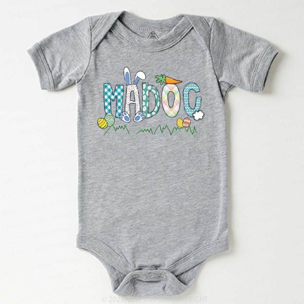 Personalized Easter Name Bodysuit Beepumpkin