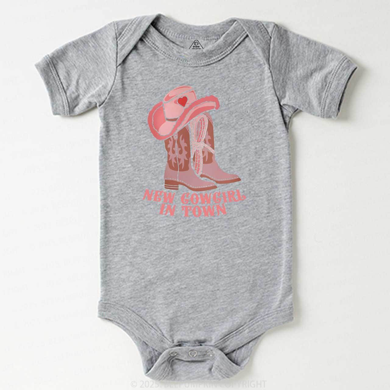 New Cowgirl In Town Bodysuit Beepumpkin