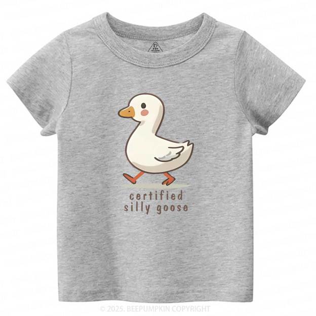 Certified Silly Goose Toddler&Kid's Tees Beepumpkin
