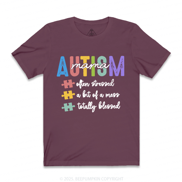 Awareness Autism Mama T-Shirts