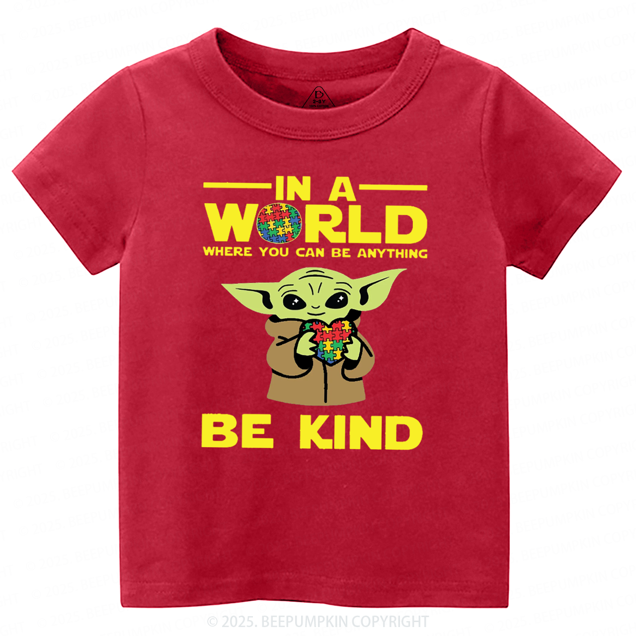 In A World Where You Can Be Anything Toddler&Kid's Tees Beepumpkin